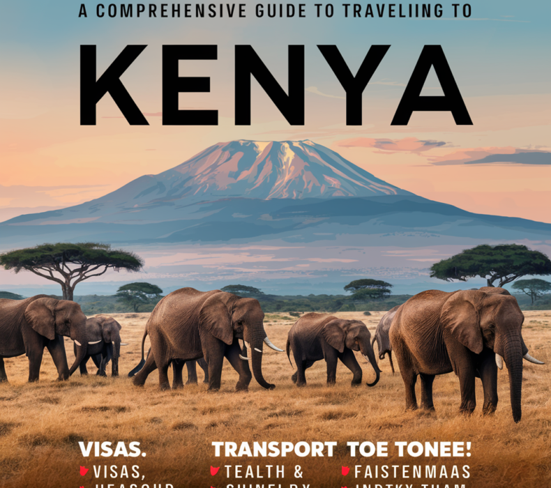 A Comprehensive Guide to Traveling to Kenya: Visas, Health, Transport, and More