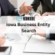 Iowa Business Entity Search